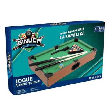 Imagem de Jogo Mini Sinuca de Mesa Multikids