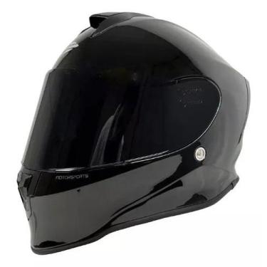 Imagem de Capacete Moto Mormaii M1 Origin Preto Brilhante + Narigueira, 56