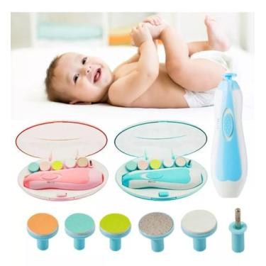 Imagem de Aparador De Unhas Cortador Elétrico Para Recém Nascido Bebes - NOVA VI