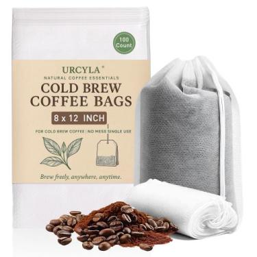 Imagem de Sacos para Cold Brew URCYLA 20 x 30 cm, 100 unidades, saquinhos de mal