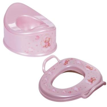 Imagem de Kit Desfralde Penico Assento Sanitário Redutor Vaso Plasútil, URSA ROS