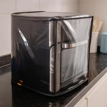 Imagem de Capa Protetora Costura Mágica CP.AIR.1 para Air Fryer Oven 12L Mondial e Britânia PVC Cristal Transparente