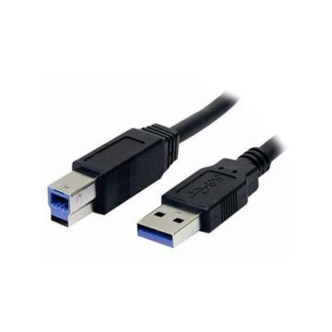 Imagem de Cabo USB a para USB B 3.0 1,80 Metros com Conectores Banhados NWT