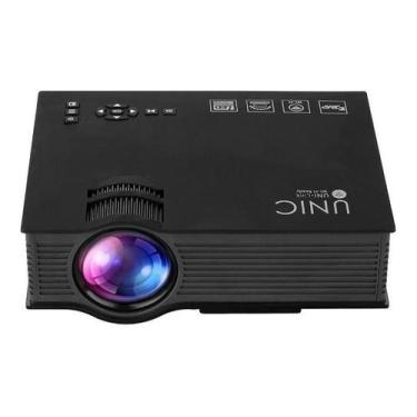 Imagem de Projetor Unic UC68 Wifi Mini Portátil 1800lm HDMI - Lúmen