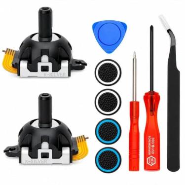 Imagem de Sedicoca Kit De Substituição De Joystick De 2 Unidades Para Console Playstation Portal Ps Portal/Ps5 Vr2, Joystick De Efeito Hall Para Reparo De Joystick Analógico Para Controle Ps5 Portal/Psvr2 (Jo
