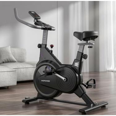 Imagem de Polimet Bicicleta Ergométrica com Monitor LCDD Z-006 com Resistência Magnética (Preto)