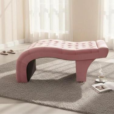 Imagem de Maca Estética Joe 60X180 cm Suede Rosa Facial Cílios E Sobrancelhas Ms