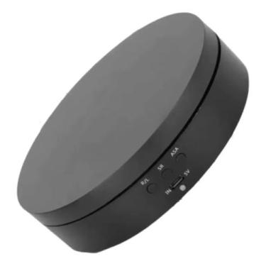 Imagem de Plataforma Giratória Fotografia Foto 360 Preto - Sem marca