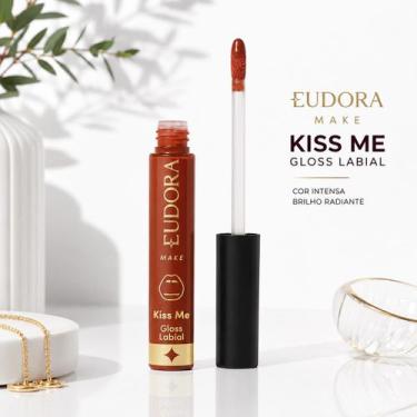 Imagem de Gloss Labial Kiss Me Canela Adam Mitch e Eudora Make 5,2ml
