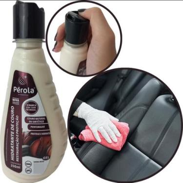 Imagem de Hidratante de Couro Pérola Automotivo 250ml Restauração e Proteção - P