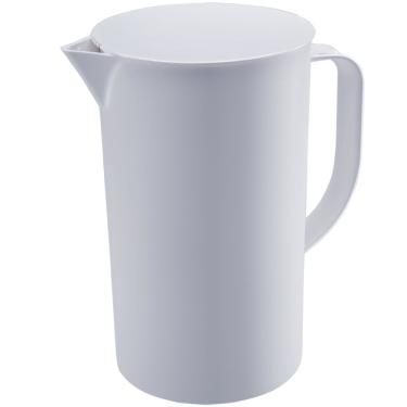 Imagem de Jarra de Suco 2 litros com Tampa Coza Casual Água Chá Bebida Branco