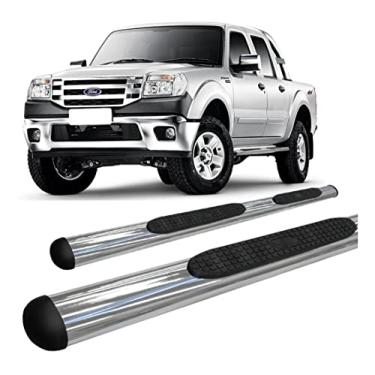 Imagem de Estribo Ranger 1995 a 2012 OVAL OBLONGO CROMADO C/D