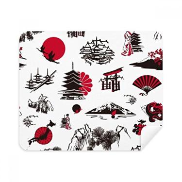 Imagem de Pano de limpeza Japan Sakura Pine Mount Limpador de tela 2 peças de tecido de camurça