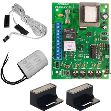 Imagem de Central Placa Motor Deslizante Rossi Mx30 Kx30 Sensor 3 Vias + Capacitor de Partida