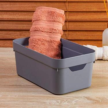 Imagem de Caixa Organizadora Cube P, Ou, Chumbo