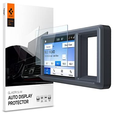 Imagem de Spigen Protetor de tela de vidro temperado [GlasTR Slim] projetado para Ford Maverick (2022/2023/2024), Ford Bronco Sport (2022/2023/2024) tela sensível ao toque do painel de 8 polegadas - Impressão