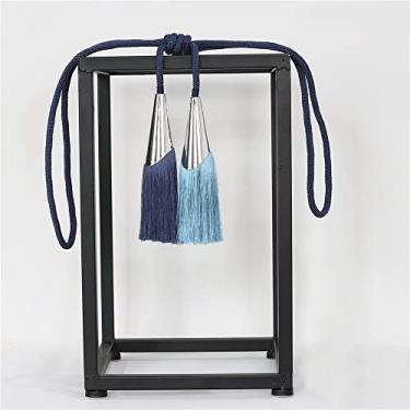 Imagem de Escova de cortina borla franja pendurada cinto bolas acessórios de cortina amarração costas amarração decoração de quarto, 06,1 peças