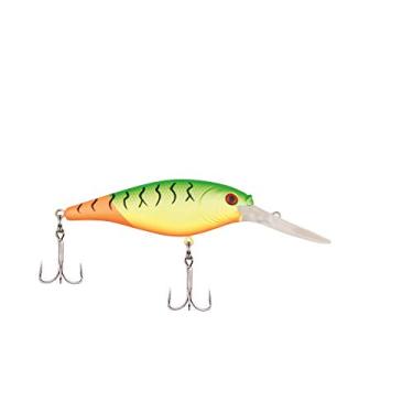 Imagem de Berkley Isca de pesca Flicker Shad, Firetail MF Hot Firetiger, 1/4 oz, 6 cm Crankbaits, tamanho, perfil e profundidade de mergulho imitam o verdadeiro Shad, equipado com anzol Fusion19