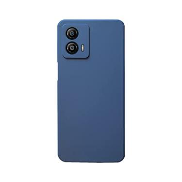 Imagem de Capa Case Anti Impacto Protege Camera Para Motorola Moto G53 Cor:Azul-petroleo
