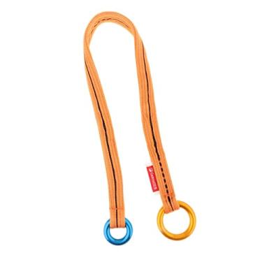 Imagem de Arborist Friction Saver Loop de Ancoragem Recuperável, Estilingue de de Corda, Corda de Escalada, Protetor de Câmbio de Escalada de árvore para, Laranja 90cm