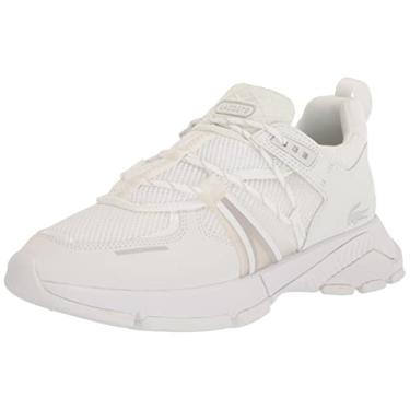 Imagem de Lacoste Tênis feminino L003, Branco/Branco, 40
