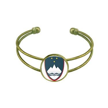 Imagem de Bracelete retrô com emblema nacional da Eslovênia