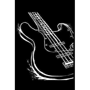 Imagem de Notebook: Graph Paper Composition Notebook - Grid Paper Notebook - Quad Ruled Paper - 6x 9 - 120 Pages - perfect as music book or song writing book, ... for guitarists, guitar players and musicians!