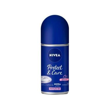 Imagem de Desodorante Antitranspirante Roll On Nivea - Protect & Care Feminino P