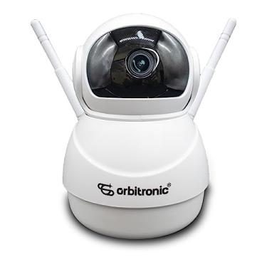 Imagem de Câmera Baba Eletronica Ip Wifi Celular Visao 360 Noturna Alarme Robô Orbitronic