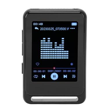 Imagem de Leitor de MP3 portátil com tela sensível ao toque completo de 2,4 polegadas, 5.0, alta definição, livro eletrônico esportivo, livro eletrônico inteligente, design de orifício suspenso (16 GB)