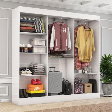 Imagem de Closet Casal Juliana 5 Prateleiras Carioca Móveis
