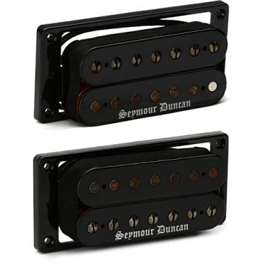 Imagem de Seymour Duncan Conjunto de captador Humbucker de 7 cordas Black Winter