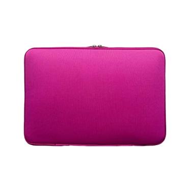 Imagem de Capa Case Bolsa Notebook Slim Prática Reforçada Ziper Duplo - Pink Rosa 15.6 Polegadas