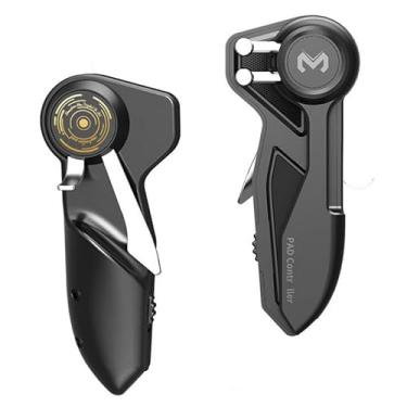 Imagem de CHICHIYANG 6 Finger Tablet Mobile Game Controller, Six Finger Games Trigger Joystick Gamepad L1R1 Fire Aim Button Trigger