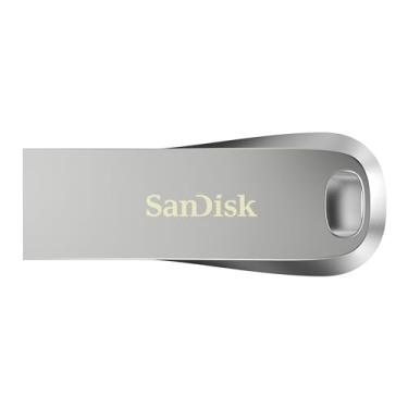 Imagem de SanDisk Flash Drive Ultra Luxe USB 3.1 Gen 1 de 64 GB - SDCZ74-064G-G46, preto