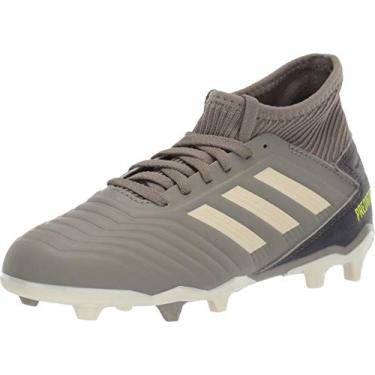 Imagem de adidas Unissex-Child Firm Ground Predator 19,3, Verde/areia/amarelo solar, 1 Standard US Width US Toddler