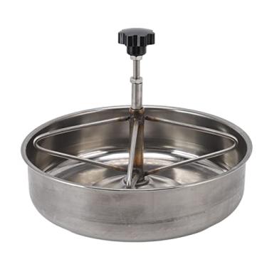 Imagem de Comedouros para porcos, bebedouros de aço inoxidável, recipientes de alimentação para animais de fazenda (pequenos)