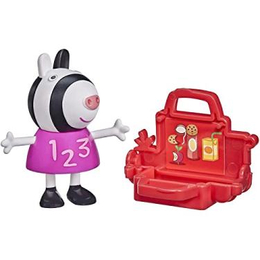 Imagem de Peppa Pig Peppa’s Adventures Peppa’s Fun Friends Preschool Toy, Zoe Zebra Figure, Ages 3 and Up