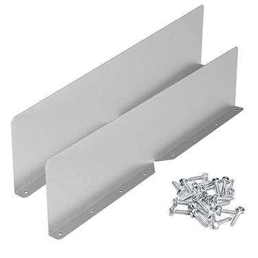 Imagem de Rack de secagem para pia, protetores contra respingos de calha, escorredor de pratos para montagem na parede, suporte para escova de alumínio para cozinha, suporte para sabonete para escova com toalhe