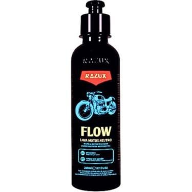 Imagem de Shampoo Automotivo Lavagem Limpeza De Moto Flow Razux 240ml