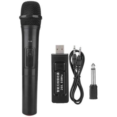 Imagem de Microfone Sem Fio Dinamico Vmic v16u Preto