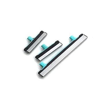 Imagem de Botão de volume liga/desliga lateral para Samsung Galaxy S8/S8 Plus (prata)