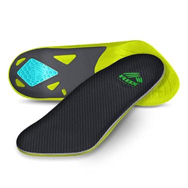 Imagem de RBX |Palmilha ortopédica fascite plantar, (masculina) tamanho 3/4 (volt)