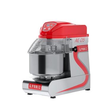 Imagem de Masseira Espiral AE-05 G2 Aço Inox 5 kg com 3 velocidades G.Paniz 110V- Monofásico