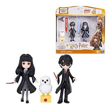 Imagem de Bonecos Amuletos Mágicos Harry e Cho, Coleção Wizarding World - Harry Potter, Sunny