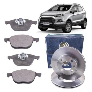 Imagem de Kit Pastilha Disco Freio Ecosport 2013 A 2019 D36g + Syl2240 - - DS
