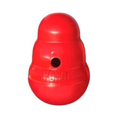 Imagem de Brinquedo Kong Cães Wobbler Vermelho - Tamanho P