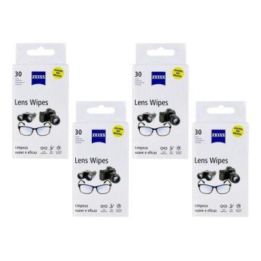 Imagem de Kit Lens Wipes Zeiss C/ 120 Lenços Umedecidos