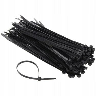 Imagem de 50 Abraçadeira em Nylon Preta 350x7,6mm - Starfer