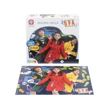 Imagem de Quebra-Cabeça 24 Peças - D.P.A. Detetives do Prédio Azul Gloob Estrela